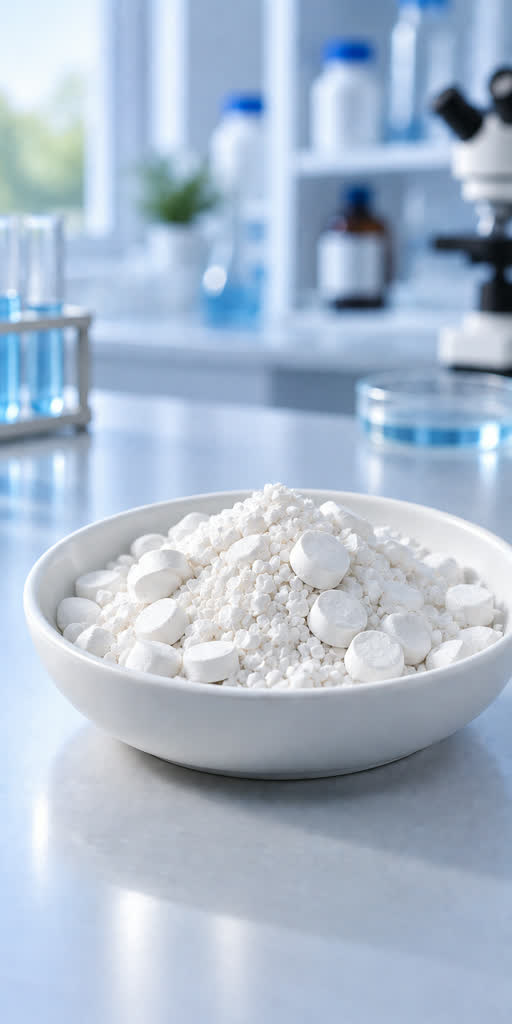 Calcium Hypochlorite (Ca(OCl)₂) supplied by SHIV ENTERPRISES